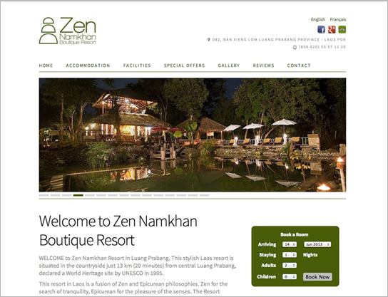 Zen Namkhan Website