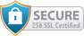 This Site is Secured With 256 Bits SSL Certification.